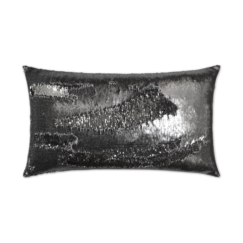 D.V. KAP Home - Hylee Lumbar Pillow - Pewter - 2696-P-1424 view 1