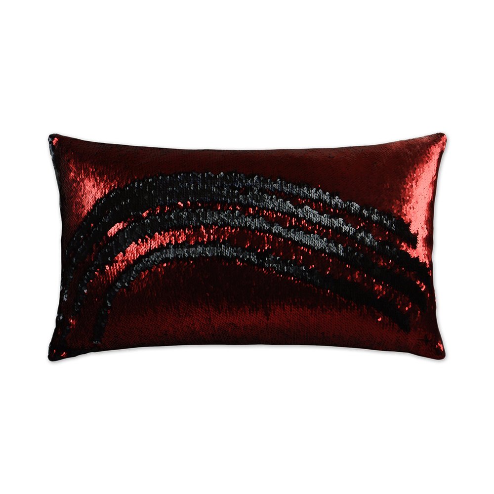 D.V. KAP Home - Hylee Lumbar Pillow - Sangria - 2696-S-1424 view 1
