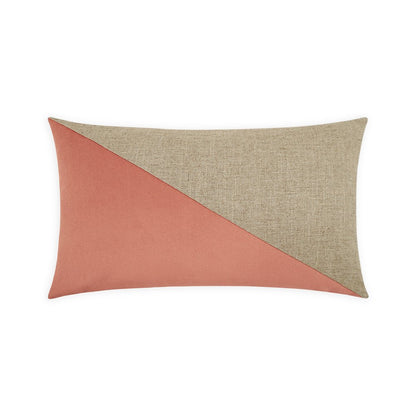 D.V. KAP Home - Jefferson Lumbar Pillow - Blush - 2691-BH-1424 view 1