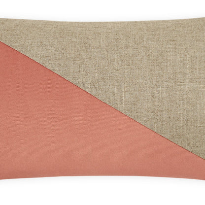 D.V. KAP Home - Jefferson Lumbar Pillow - Blush - 2691-BH-1424 view 2