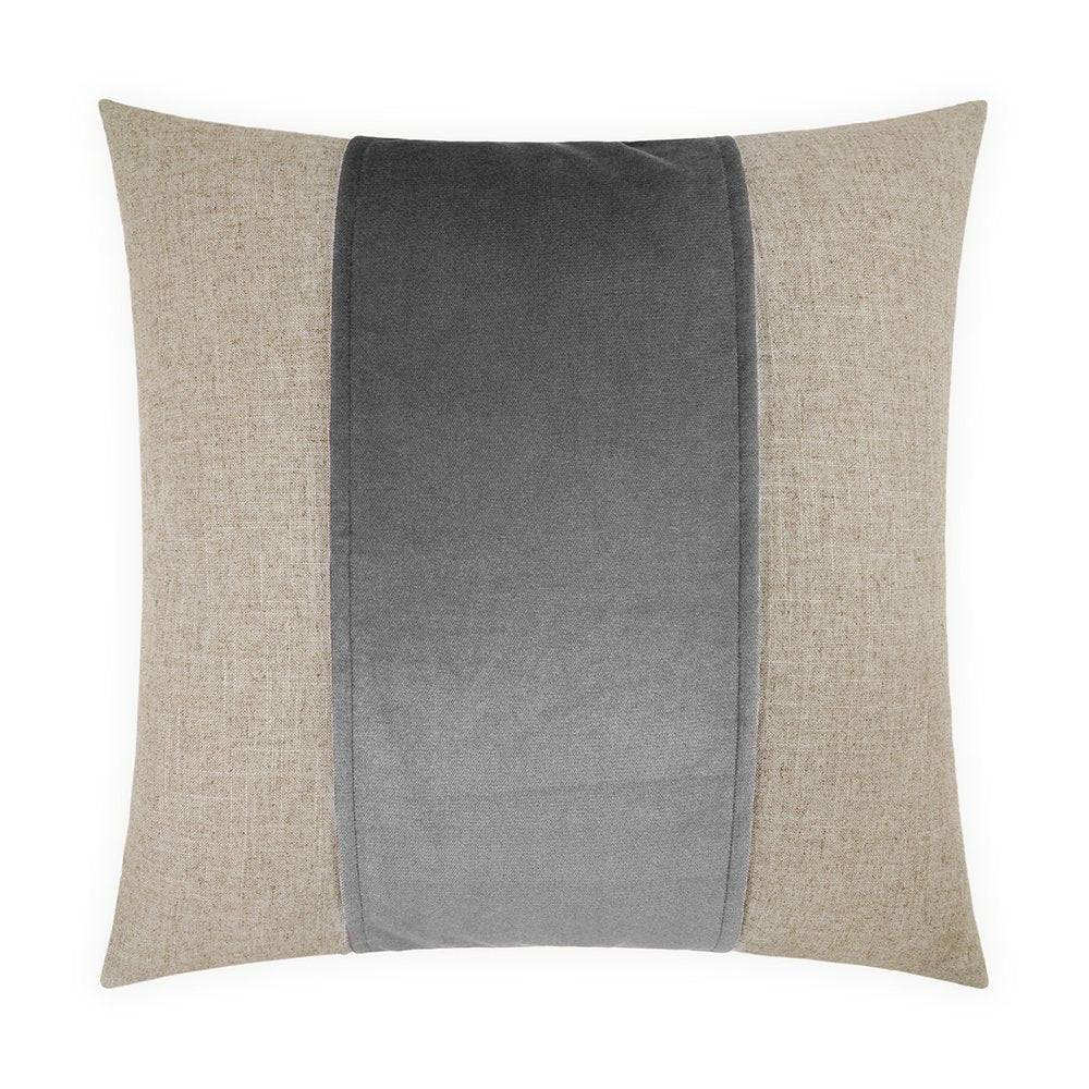 D.V. KAP Home - Jefferson Pillow - Graphite - 2690-GR-2424 view 1