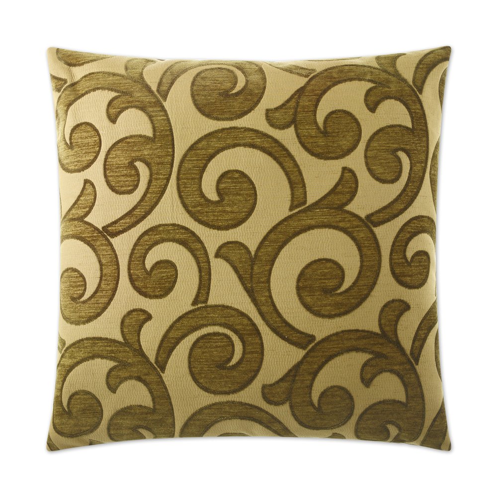 D.V. KAP Home - Key Pillow - Olive - 2023-O-2424 view 1