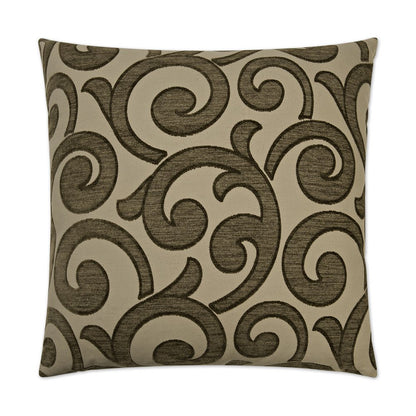 D.V. KAP Home - Key Pillow - Taupe - 2023-T-2424 view 1