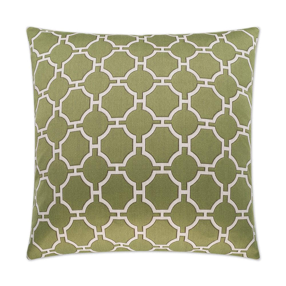 D.V. KAP Home - Kinder Pillow - Green - 2196-G-2424 view 1