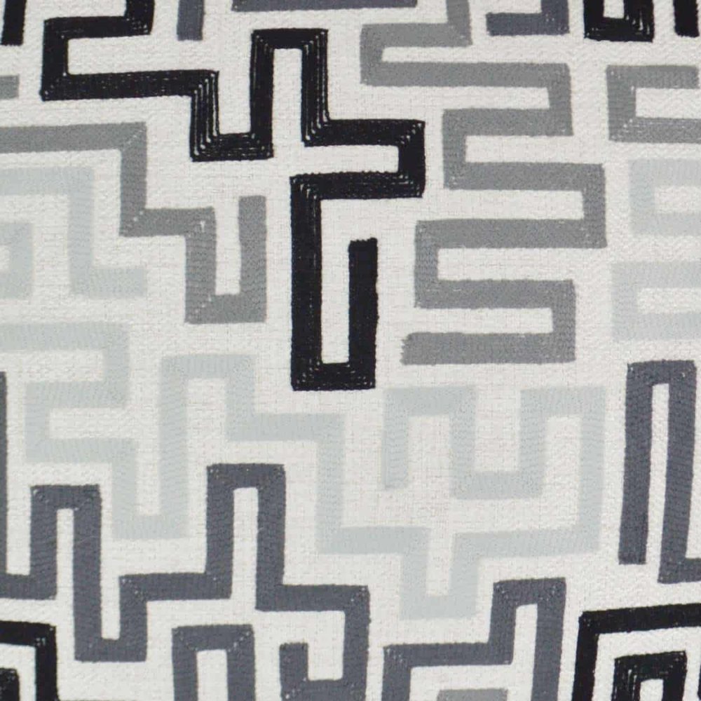 D.V. KAP Home - Labyrinth Pillow - Alloy - 3132-A-2424 view 2