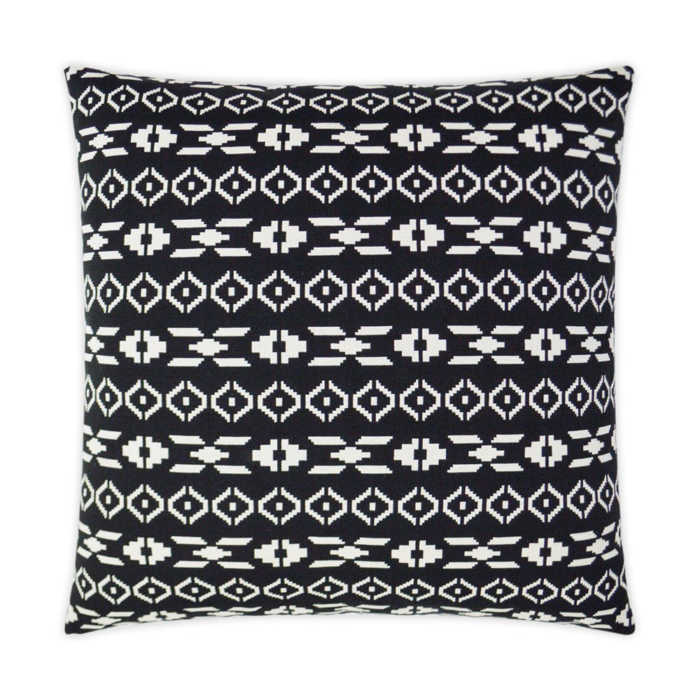 D.V. KAP Home - Lightning Pillow - Black - 3017-B-2424 view 1