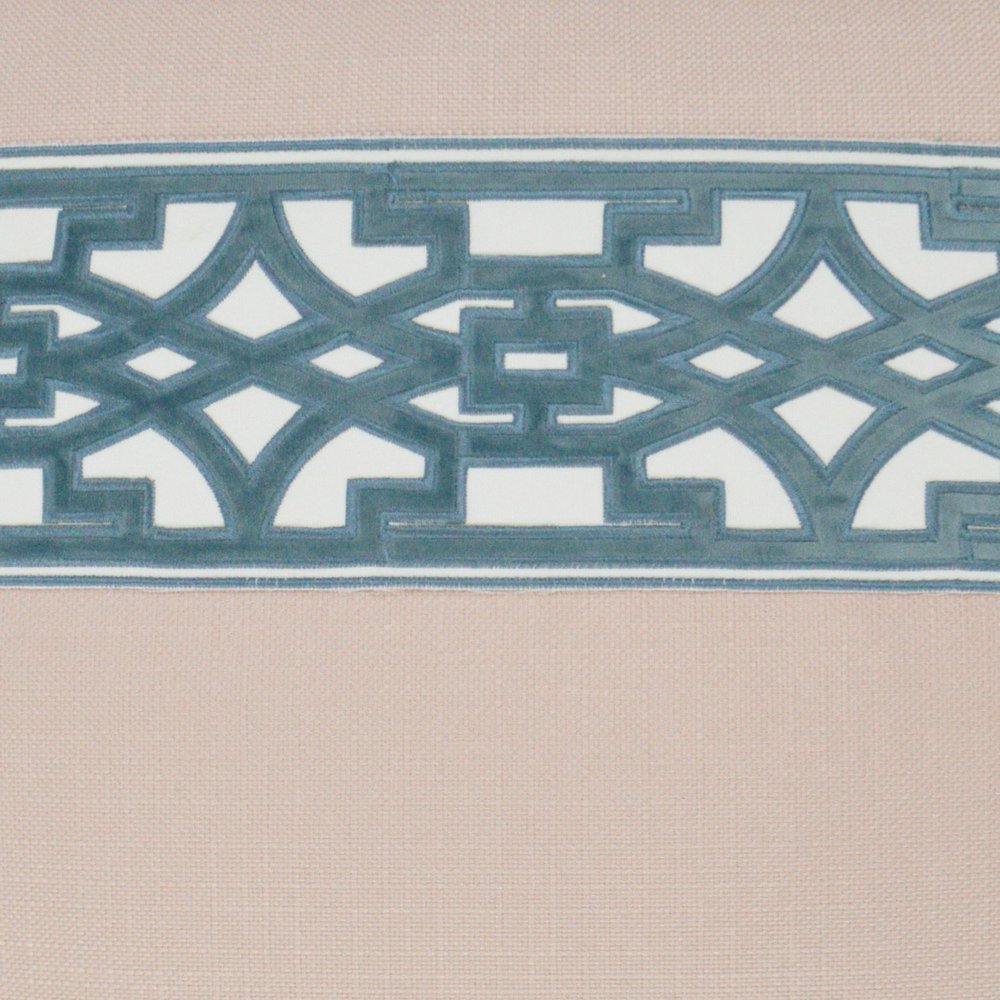 D.V. KAP Home - Lyon Pillow - Blush - 3122-B-2424 view 2