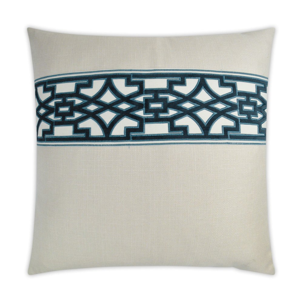D.V. KAP Home - Lyon Pillow - Pearl - 3122-P-2424 view 1