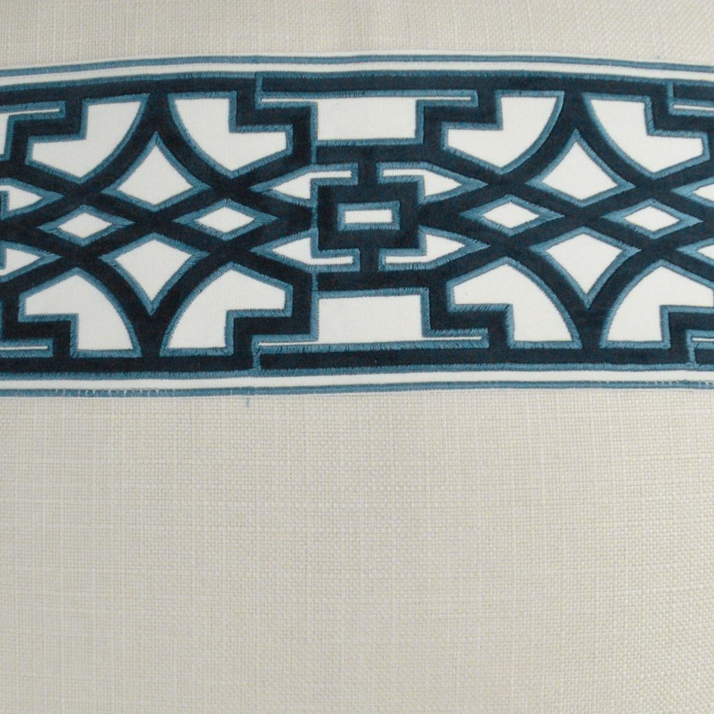 D.V. KAP Home - Lyon Pillow - Pearl - 3122-P-2424 view 2