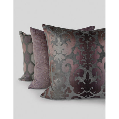 D.V. KAP Home - Mallorca Pillow - Mulberry - 2956-M-2424 view 3