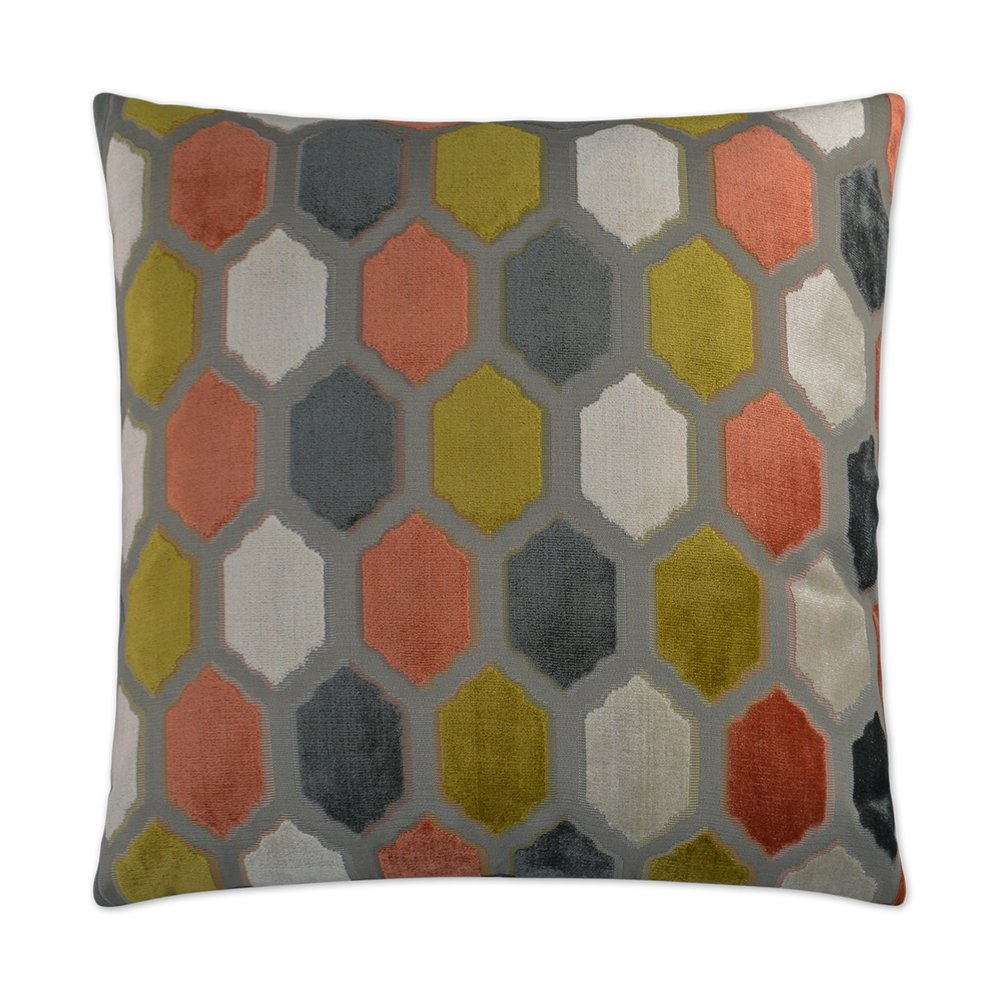 D.V. KAP Home - Mallorca Pillow - Sorbet - 2956-S-2424 view 1