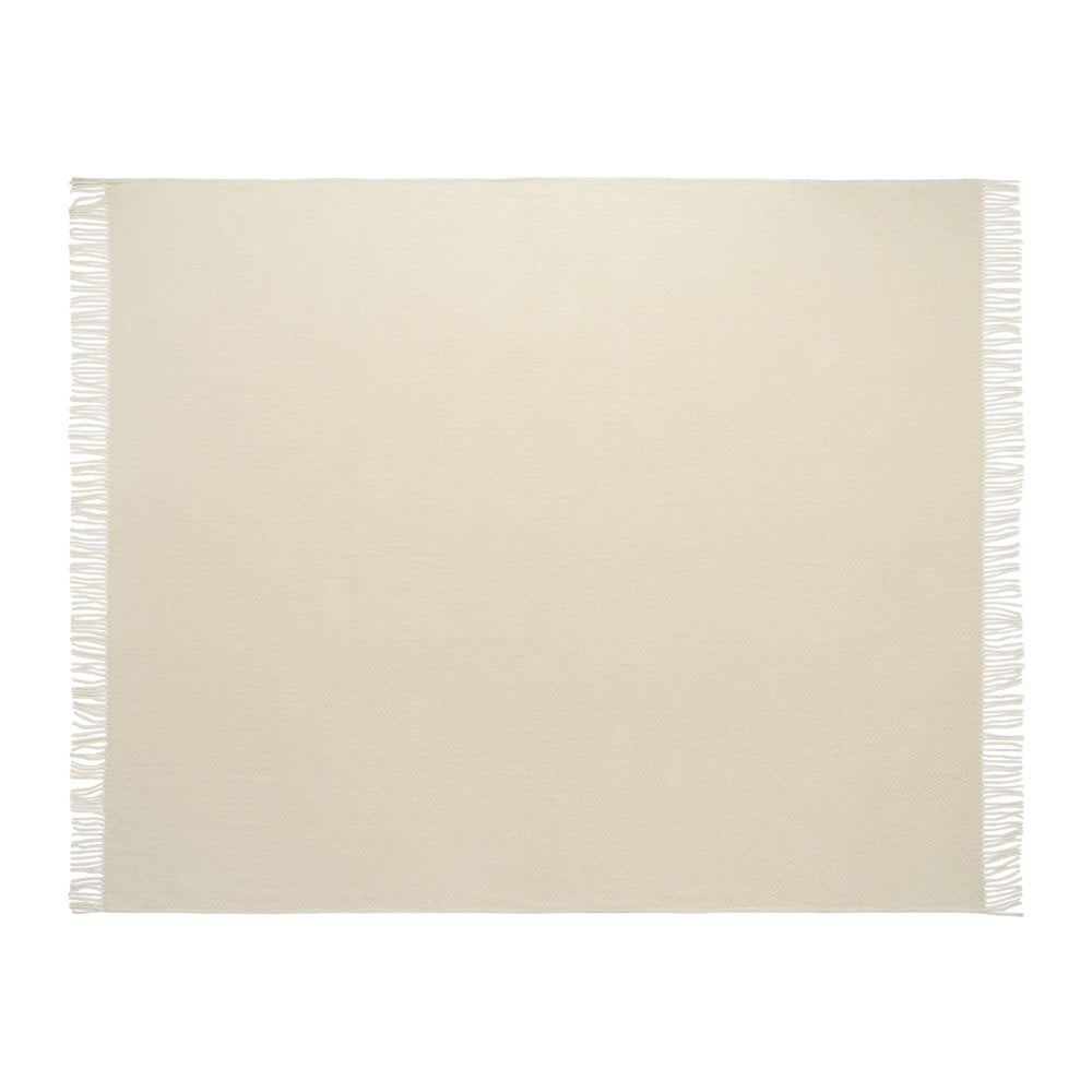 D.V. KAP Home - Marinara Throw - Cream - B-1065-C view 2