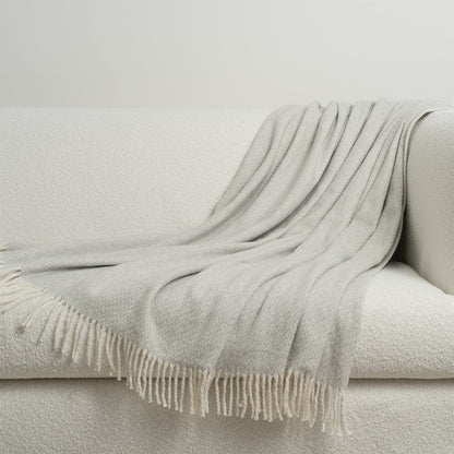 D.V. KAP Home - Marinara Throw - Silver - B-1065-S view 3