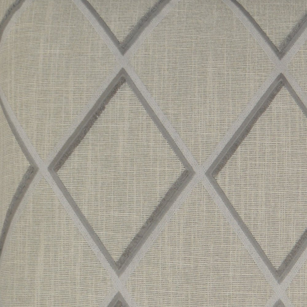 D.V. KAP Home - Markham Pillow - Grey - 2814-G-2424 view 2