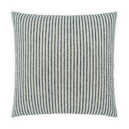 D.V. KAP Home - Matelot Stripe Pillow - Indigo - 4481-I-2424 view 1