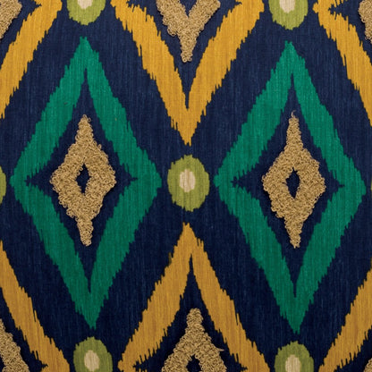 D.V. KAP Home - Modern Ikat Pillow - Navy - 2350-N-2424 view 2