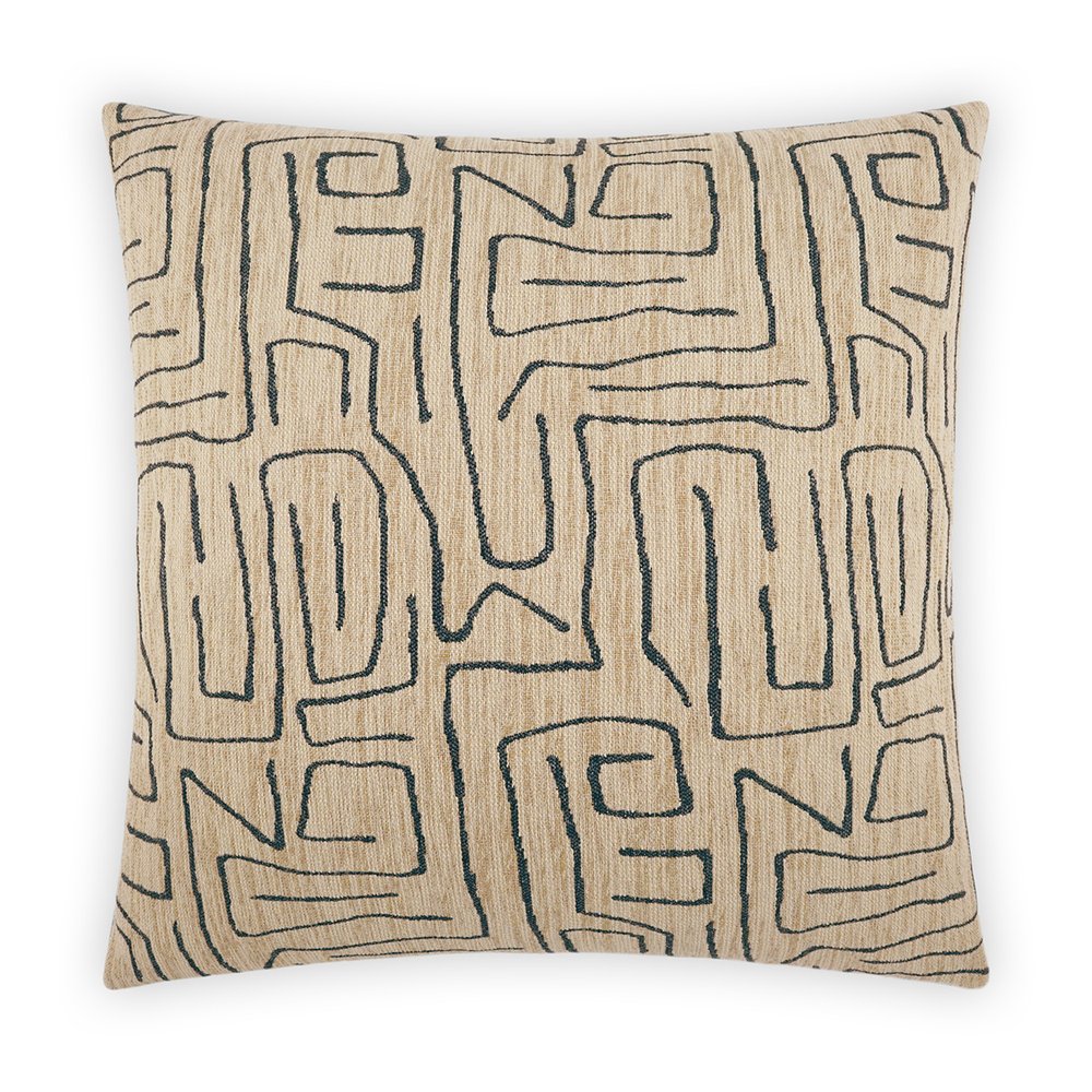 D.V. KAP Home - Novato Pillow - Jute - 3636-J-2424 view 1