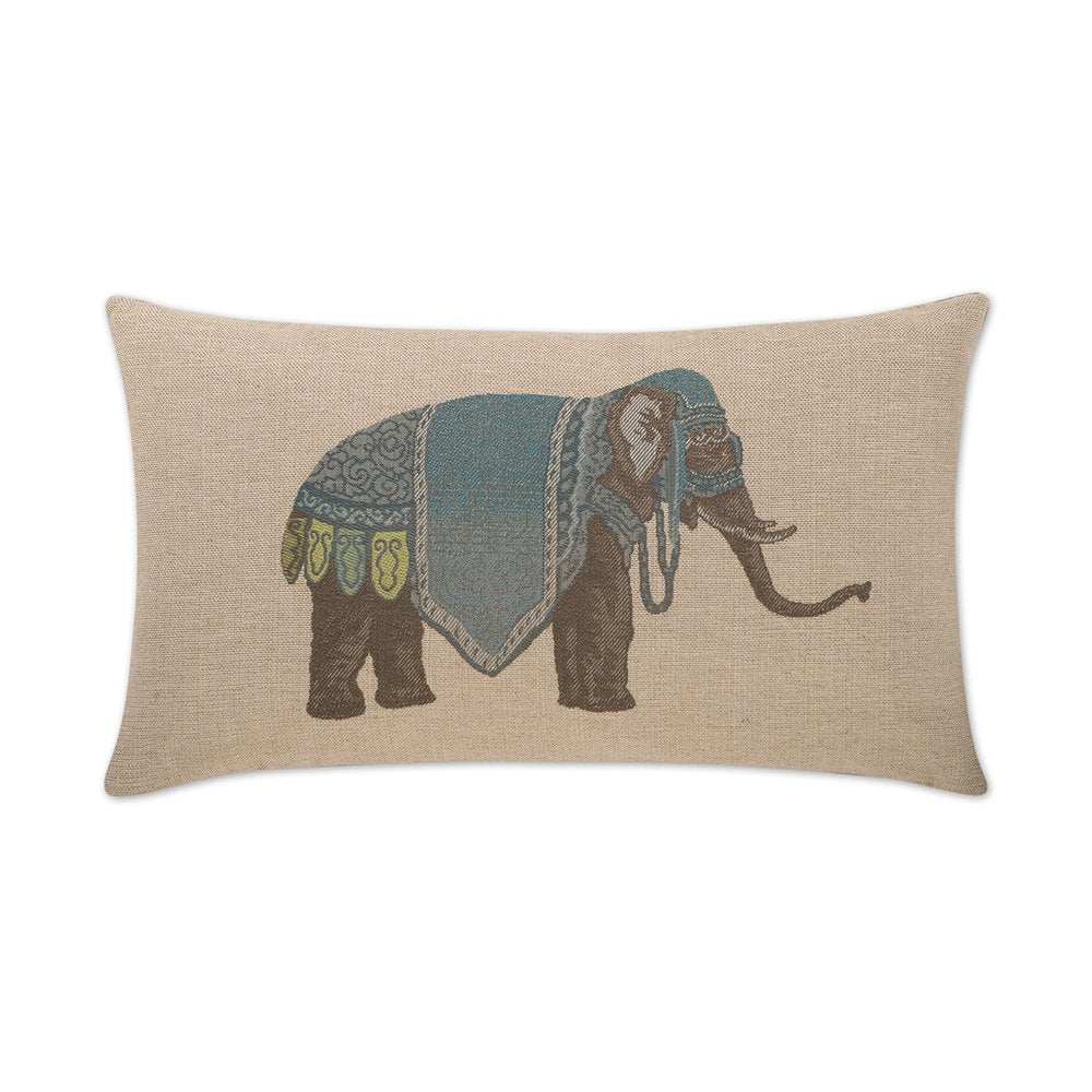 D.V. KAP Home - Olifant Lumbar Pillow - Azure - 2321-A-1424 view 1