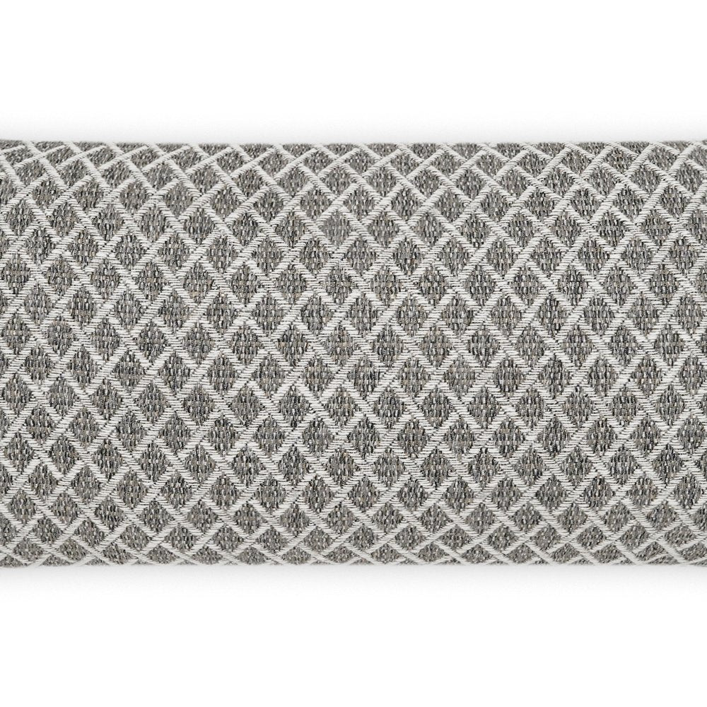 D.V. KAP Home - Outdoor Ambree Lumbar Pillow - Ebony - OD-462-E-1224 view 2