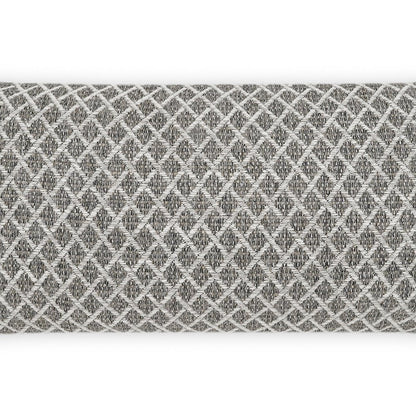 D.V. KAP Home - Outdoor Ambree Lumbar Pillow - Ebony - OD-462-E-1224 view 2