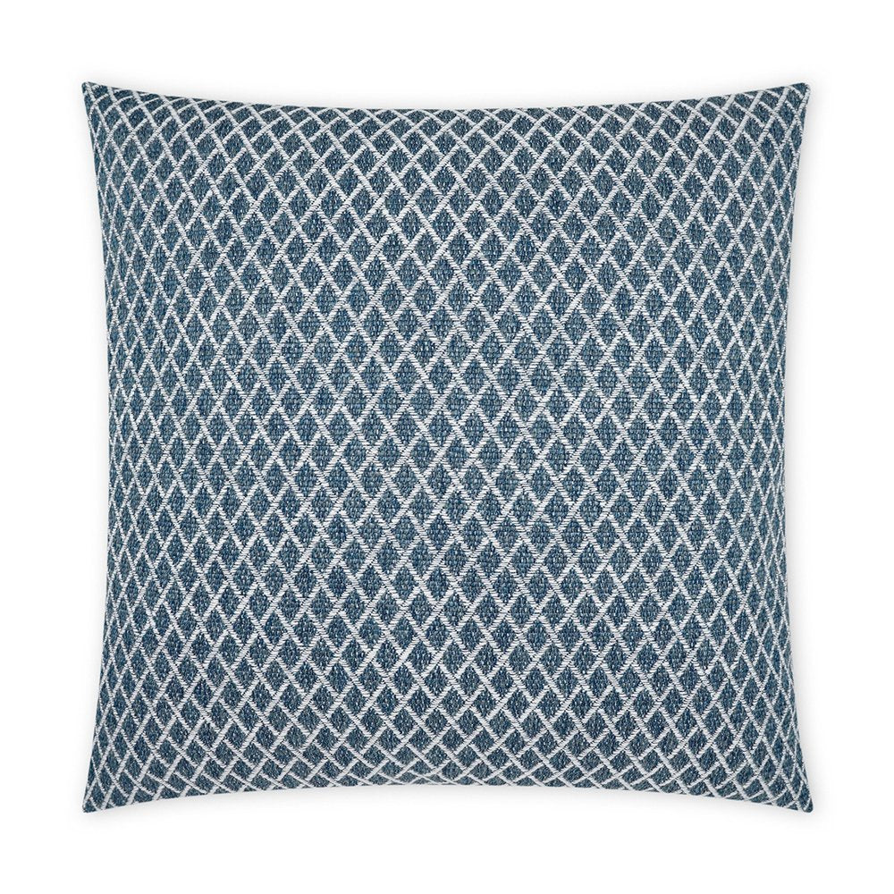 D.V. KAP Home - Outdoor Ambree Pillow - Indigo - OD-461-I-2222 view 1