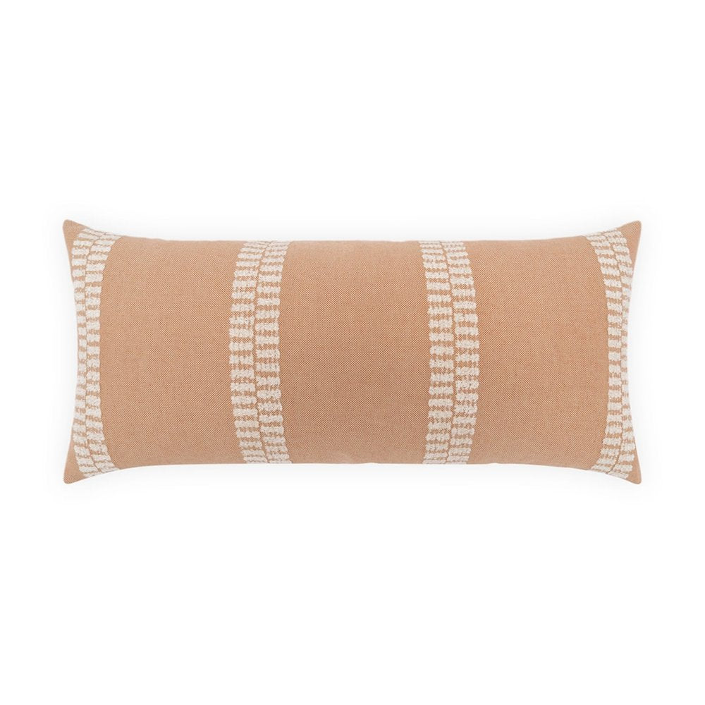 D.V. KAP Home - Outdoor Amuse Lumbar Pillow - Clay - OD-582-C-1224 view 1
