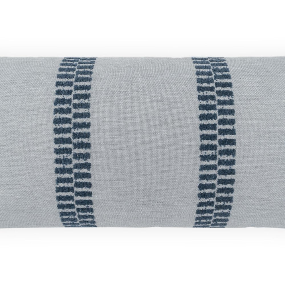 D.V. KAP Home - Outdoor Amuse Lumbar Pillow - Denim - OD-582-D-1224 view 2