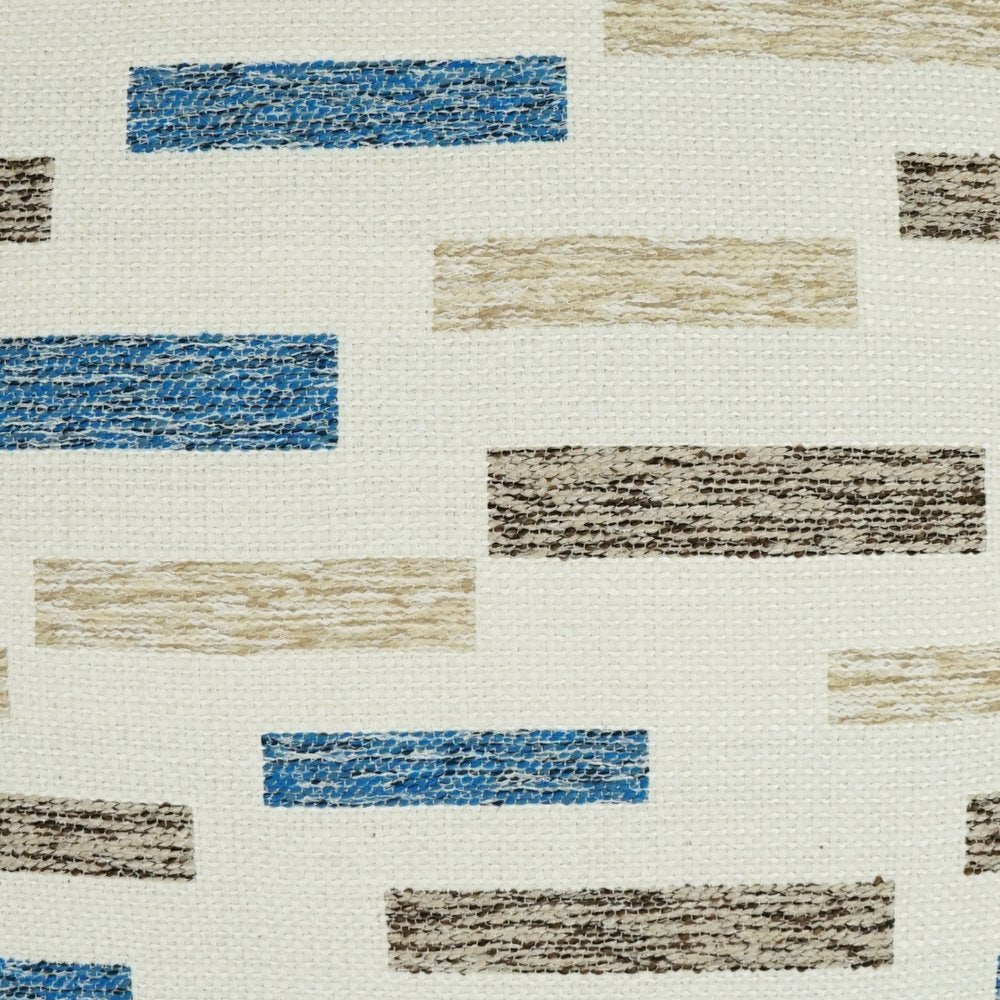 D.V. KAP Home - Outdoor Blockweave Pillow - Blue - OD-334-B-2222 view 2