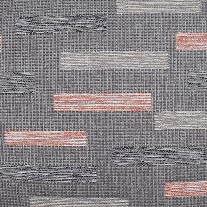 D.V. KAP Home - Outdoor Blockweave Pillow - Coral - OD-334-C-2222 view 2
