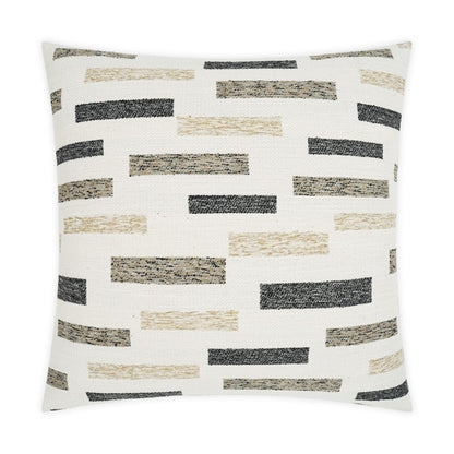 D.V. KAP Home - Outdoor Blockweave Pillow - Natural - OD-334-N-2222 view 1