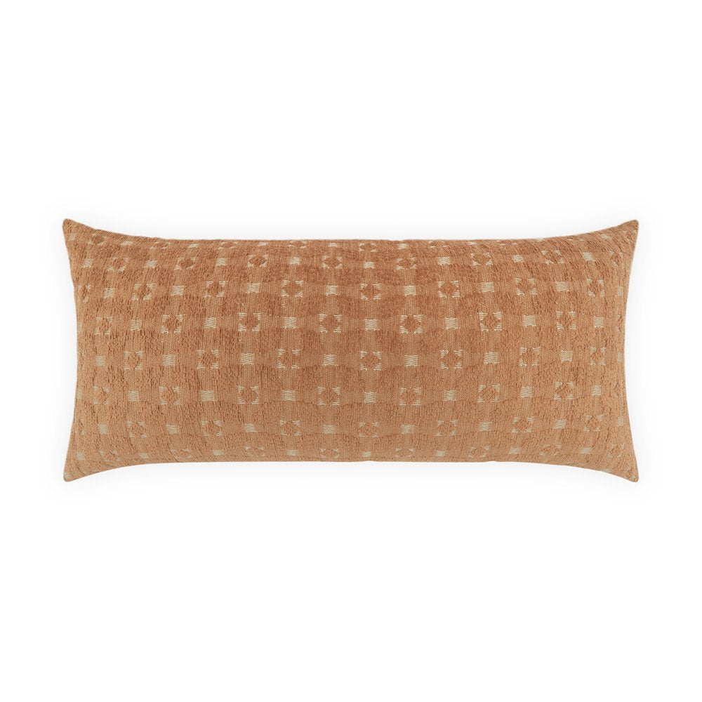 D.V. KAP Home - Outdoor Bogardus Lumbar Pillow - Clay - OD-612-C-1224 view 1