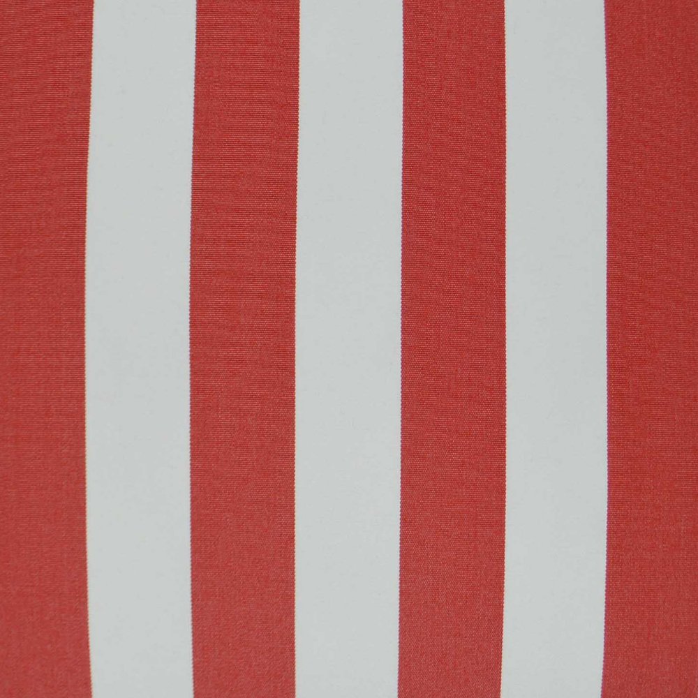 D.V. KAP Home - Outdoor Café Stripe Pillow - Red - OD-198-R-2222 view 2