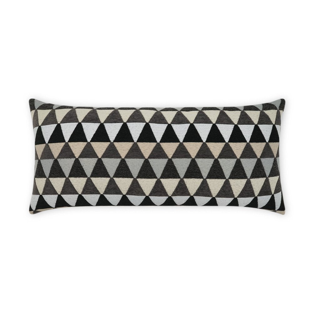D.V. KAP Home - Outdoor Centenal Lumbar Pillow - Charcoal - OD-506-C-1224 view 1