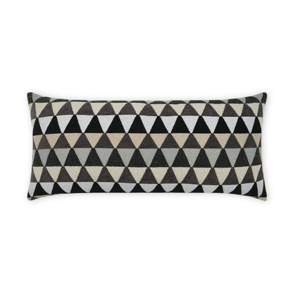 D.V. KAP Home - Outdoor Centenal Lumbar Pillow - Charcoal - OD-506-C-1224 view 1