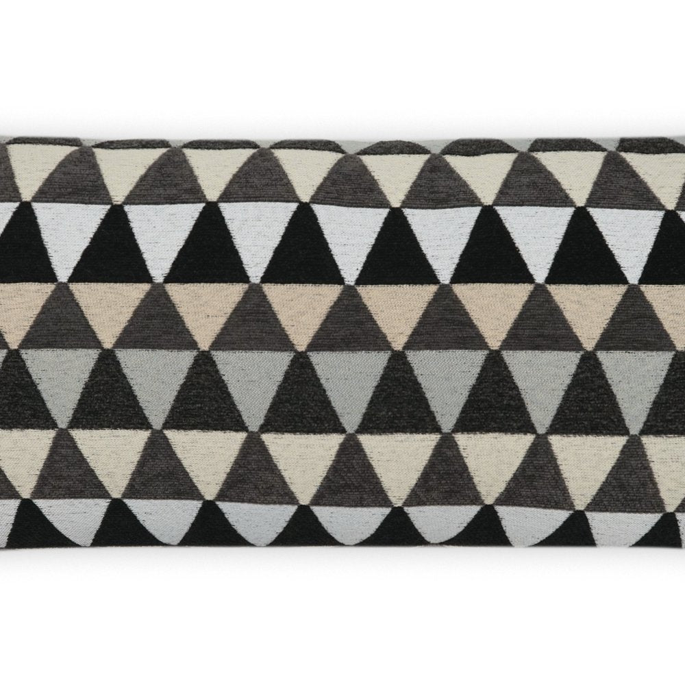 D.V. KAP Home - Outdoor Centenal Lumbar Pillow - Charcoal - OD-506-C-1224 view 2
