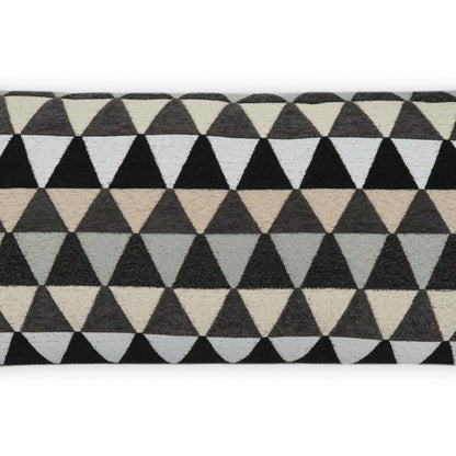 D.V. KAP Home - Outdoor Centenal Lumbar Pillow - Charcoal - OD-506-C-1224 view 2