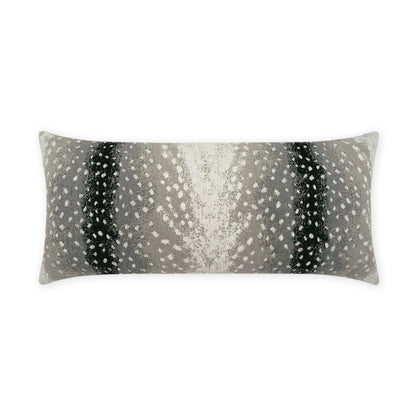 D.V. KAP Home - Outdoor Cerbiatta Lumbar Pillow - Onyx - OD-453-O-1224 view 1