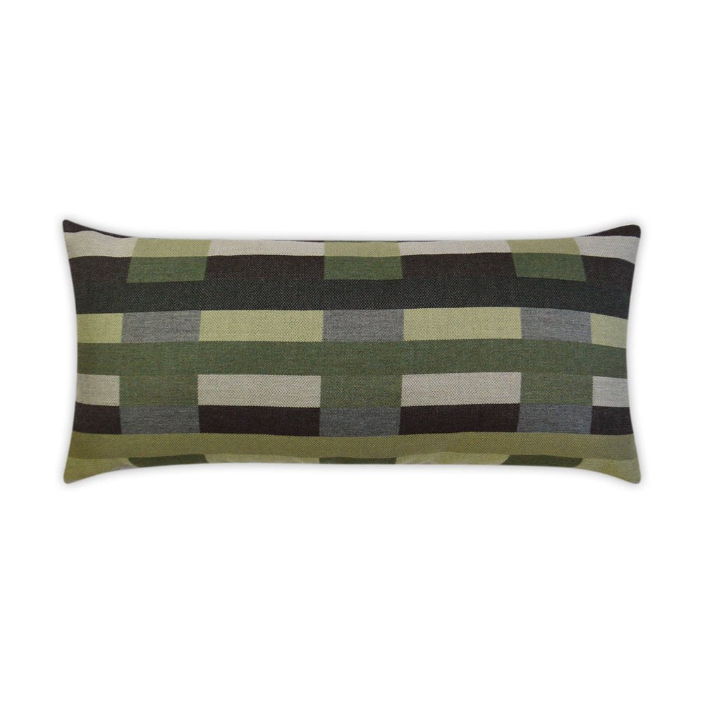 D.V. KAP Home - Outdoor Charleston Lumbar Pillow - Palm - OD-268-P-1224 view 1