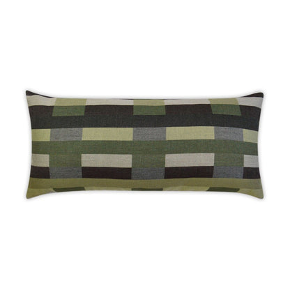 D.V. KAP Home - Outdoor Charleston Lumbar Pillow - Palm - OD-268-P-1224 view 1