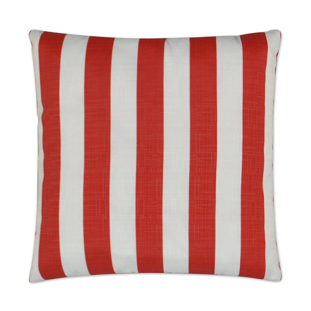 D.V. KAP Home - Outdoor Classics Pillow - Red - OD-219-R-2222 view 1