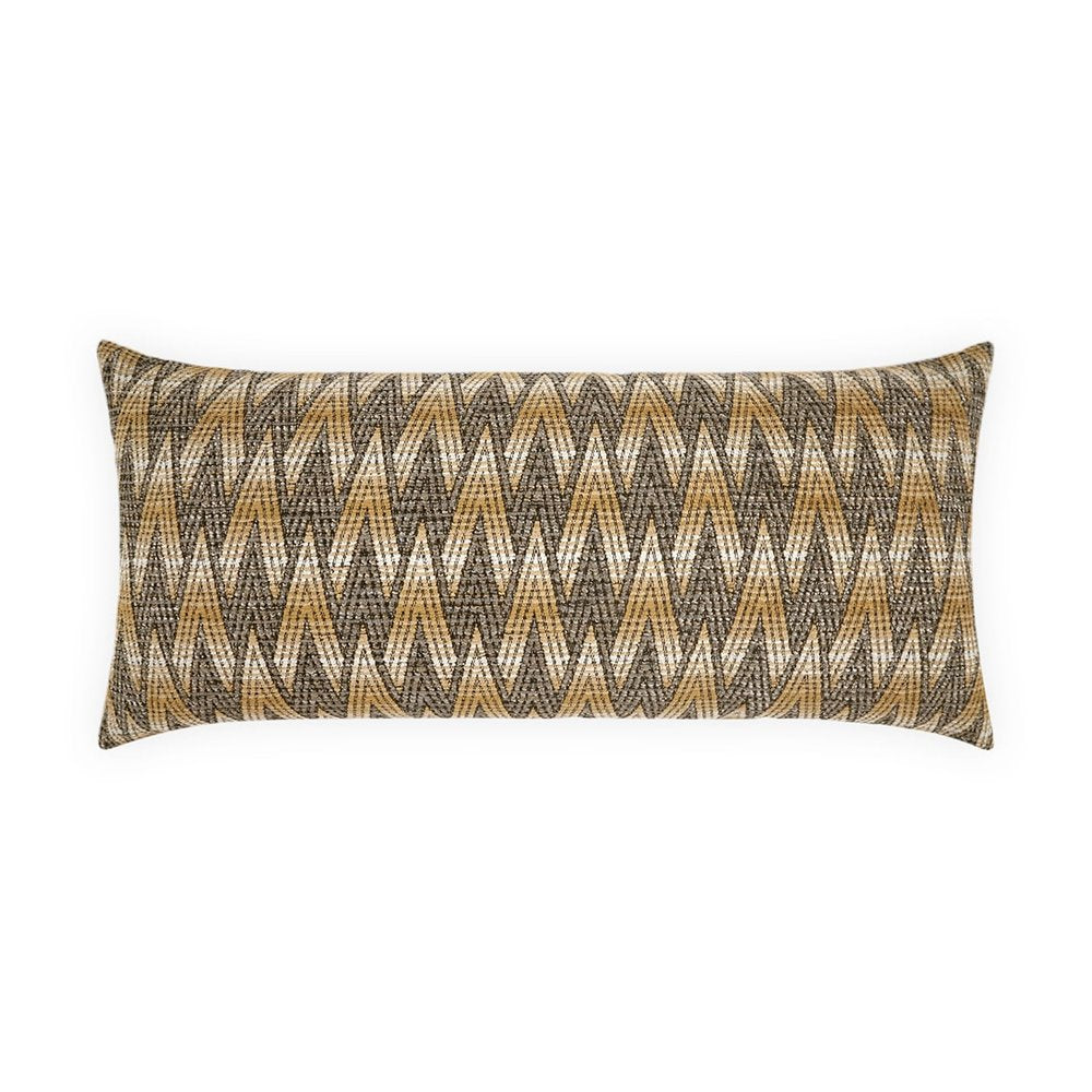 D.V. KAP Home - Outdoor Clukey Lumbar Pillow - Portabella - OD-576-P-1224 view 1