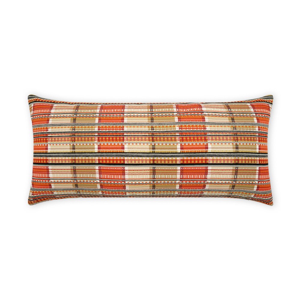 D.V. KAP Home - Outdoor Conch Lumbar Pillow - Adobe - OD-464-A-1224 view 1