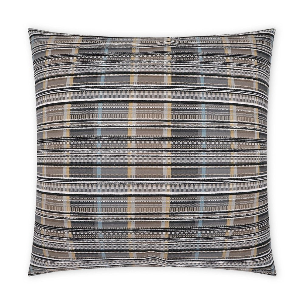 D.V. KAP Home - Outdoor Conch Pillow - Zinc - OD-463-Z-2222 view 1