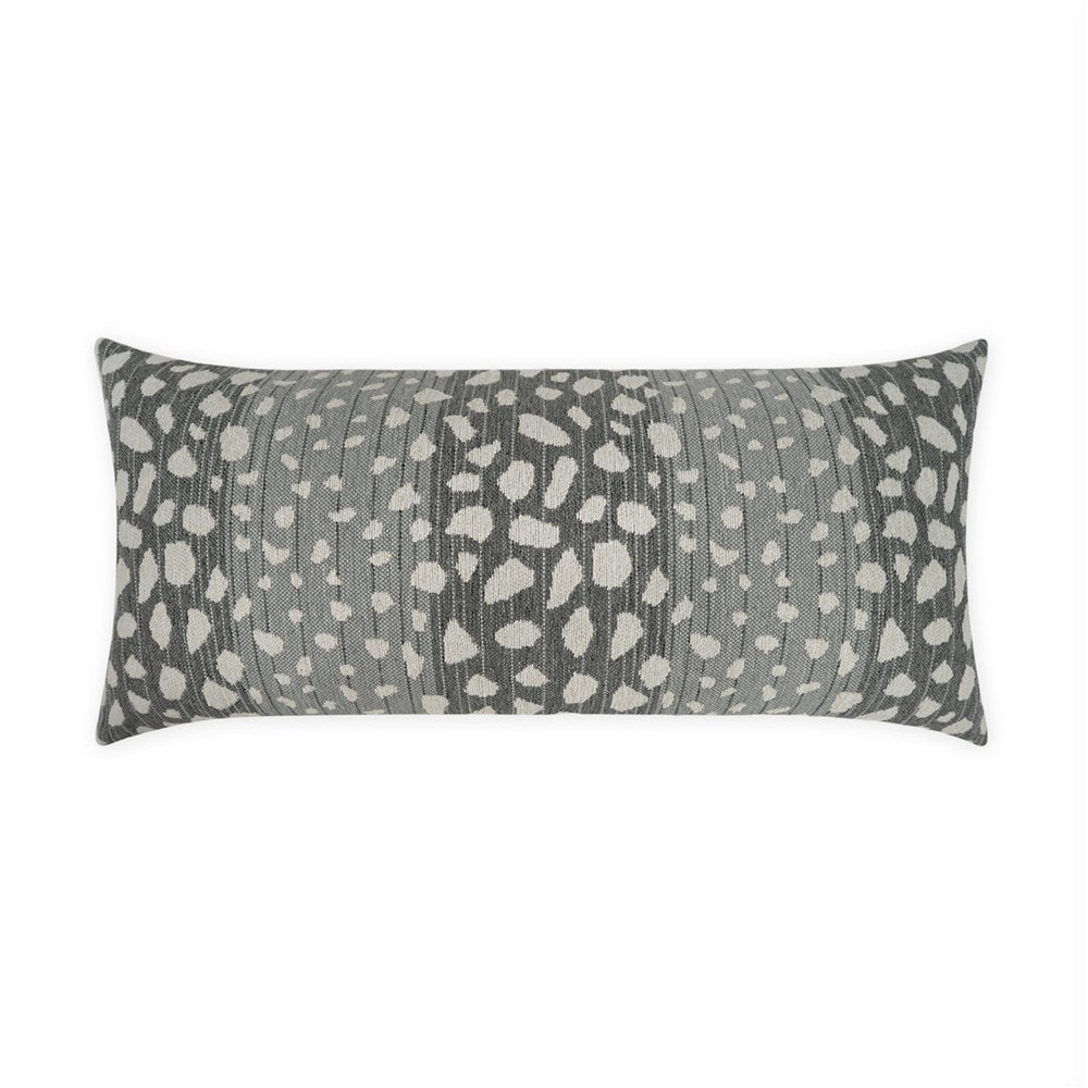 D.V. KAP Home - Outdoor Deerskin Lumbar Pillow - Flannel - OD-541-F-1224 view 1
