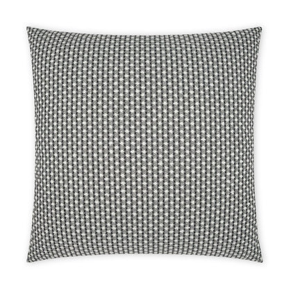 D.V. KAP Home - Outdoor Dot Dash Pillow - Grey - OD-426-G-2222 view 1