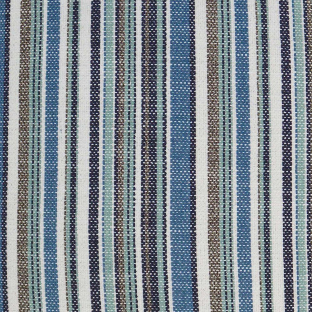 D.V. KAP Home - Outdoor Fancy Stripe Pillow - Navy - OD-303-N-2222 view 2