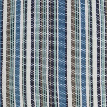 D.V. KAP Home - Outdoor Fancy Stripe Pillow - Navy - OD-303-N-2222 view 2