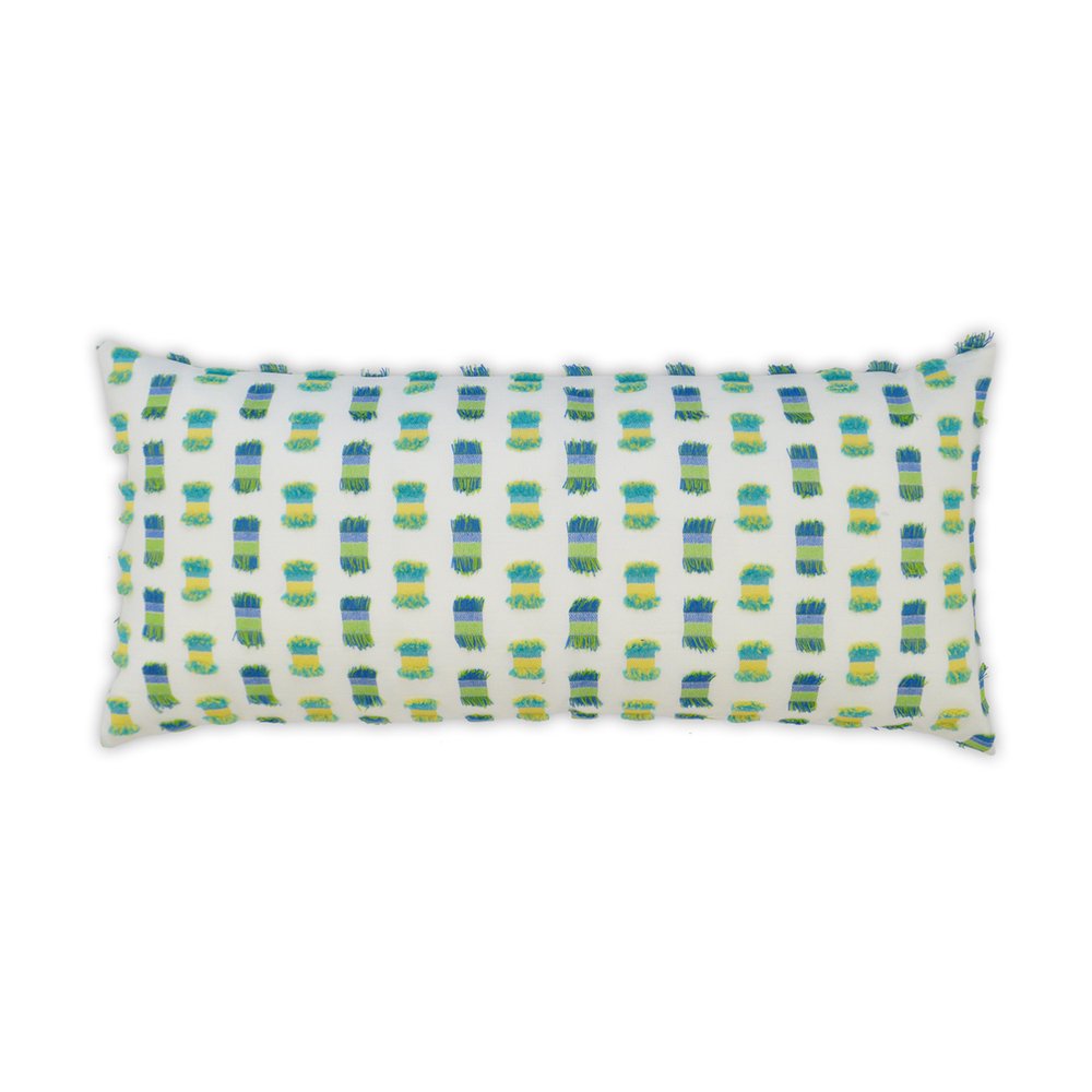 D.V. KAP Home - Outdoor Fifi Lumbar Pillow - Green - OD-282-G-1224 view 1