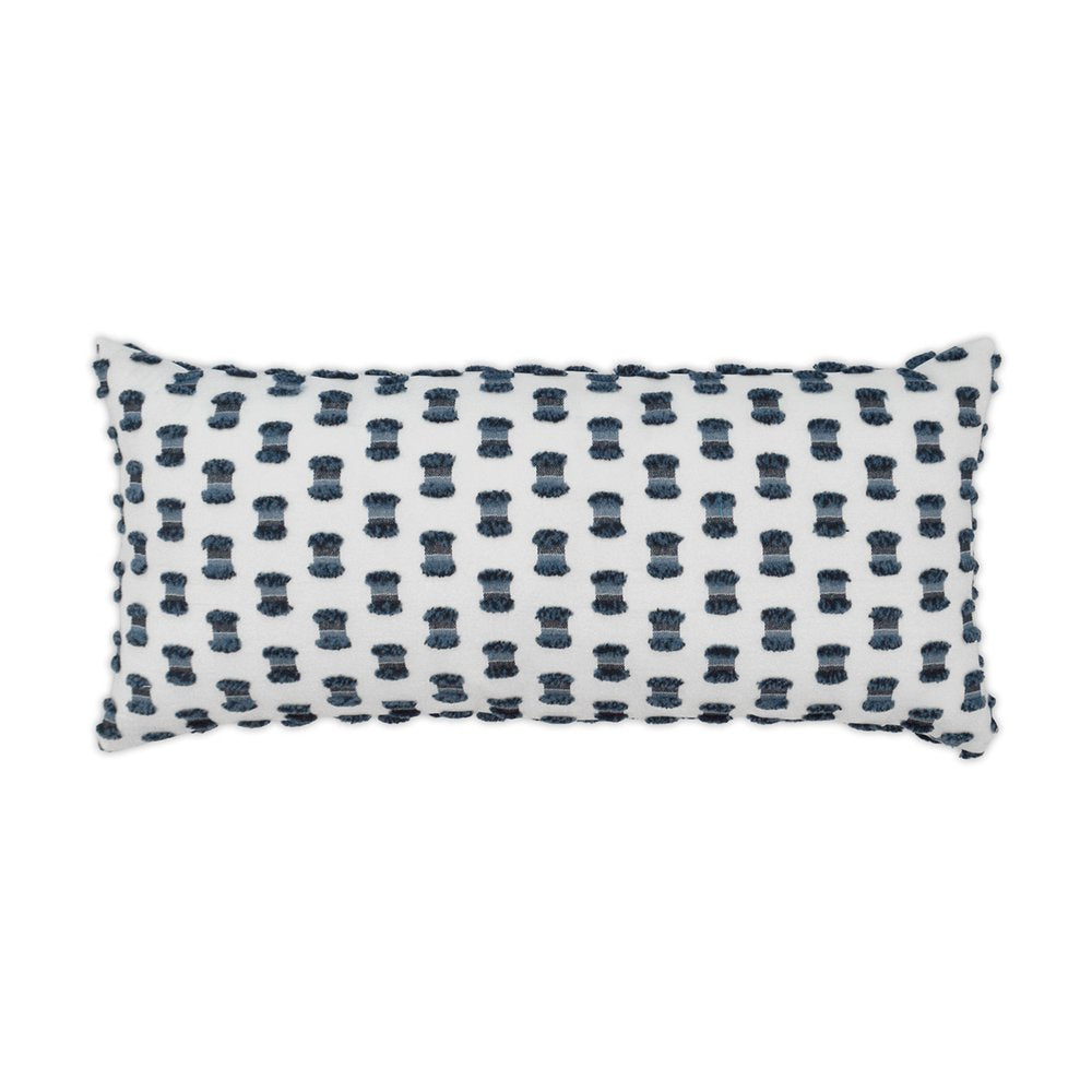 D.V. KAP Home - Outdoor Fifi Lumbar Pillow - Indigo - OD-282-I-1224 view 1