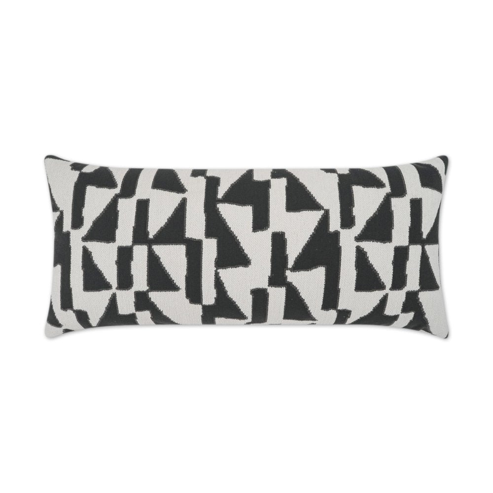 D.V. KAP Home - Outdoor Imka Lumbar Pillow - Grey - OD-410-G-1224 view 1